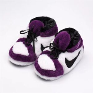 - New Nike Dunk Nike Air Jordan Little kids slippers Fluffy toddlers ages 3-10